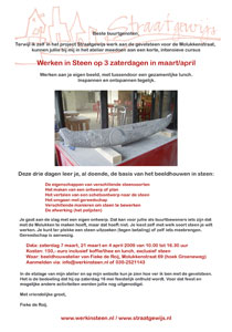 Workshop werken in steen