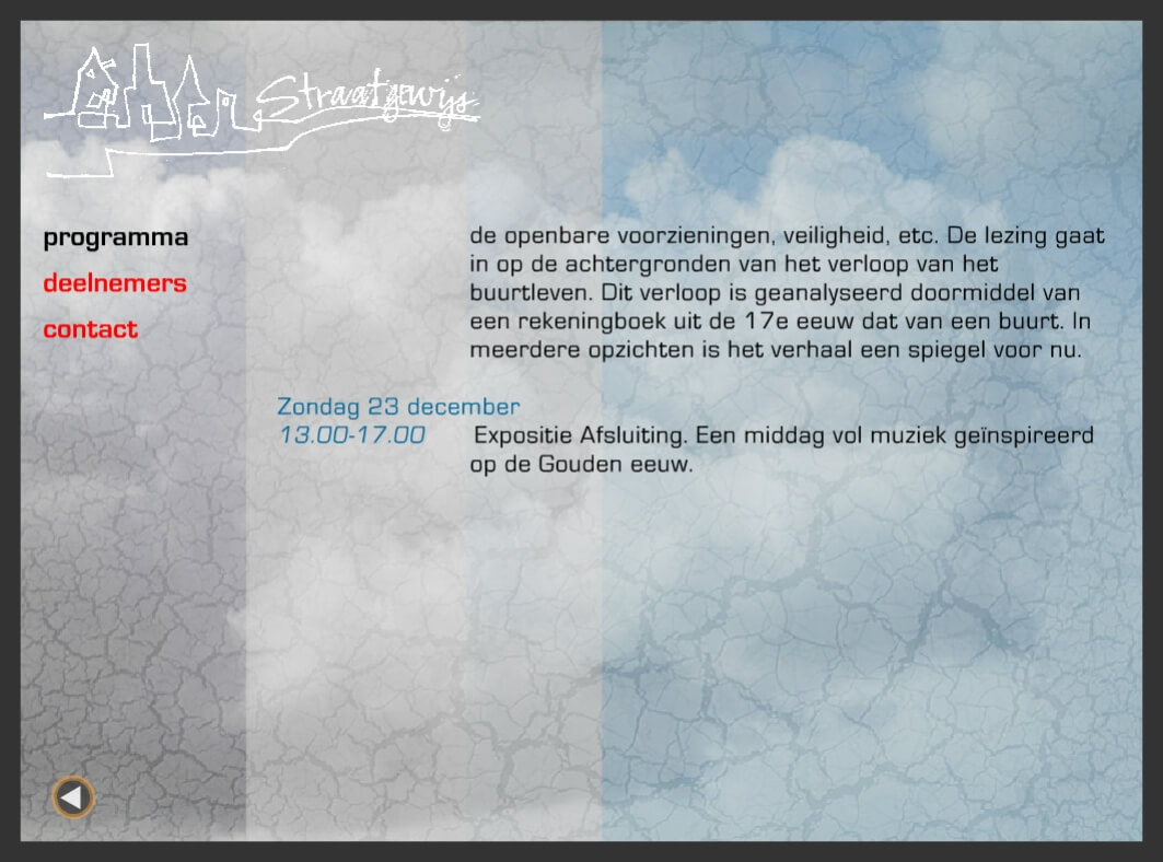 Programma Straatgewijs 2007
